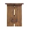 Alaterre Furniture Bethel Acacia Wood 40"W Bench and Coat Hook with Shelf ANTR032930 - alternate 4